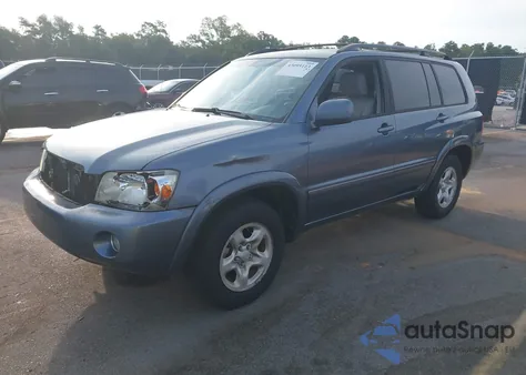 2004 Toyota Highlander из США, поврежденный, VIN JTEGD21A240102617